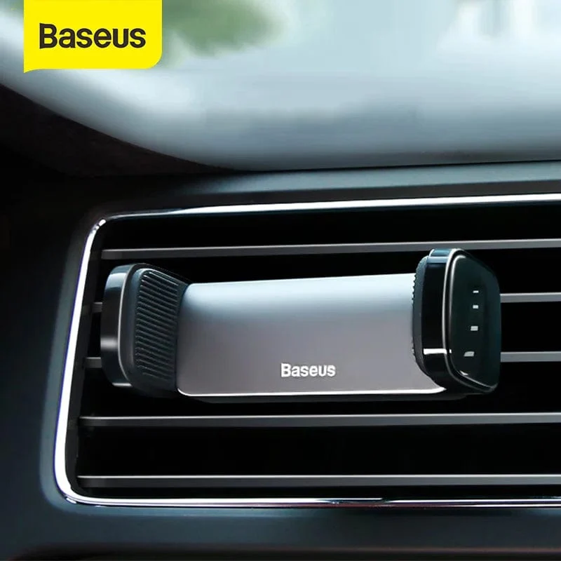 Baseus Autotelefonhalter für iPhone 14 13 Pro Samsung S22 Xiaomi Huawei Auto-Entlüftungshalterung Smartphone GPS-Unterstützungsständer