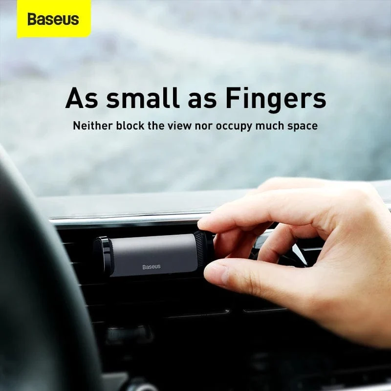 Baseus Autotelefonhalter für iPhone 14 13 Pro Samsung S22 Xiaomi Huawei Auto-Entlüftungshalterung Smartphone GPS-Unterstützungsständer