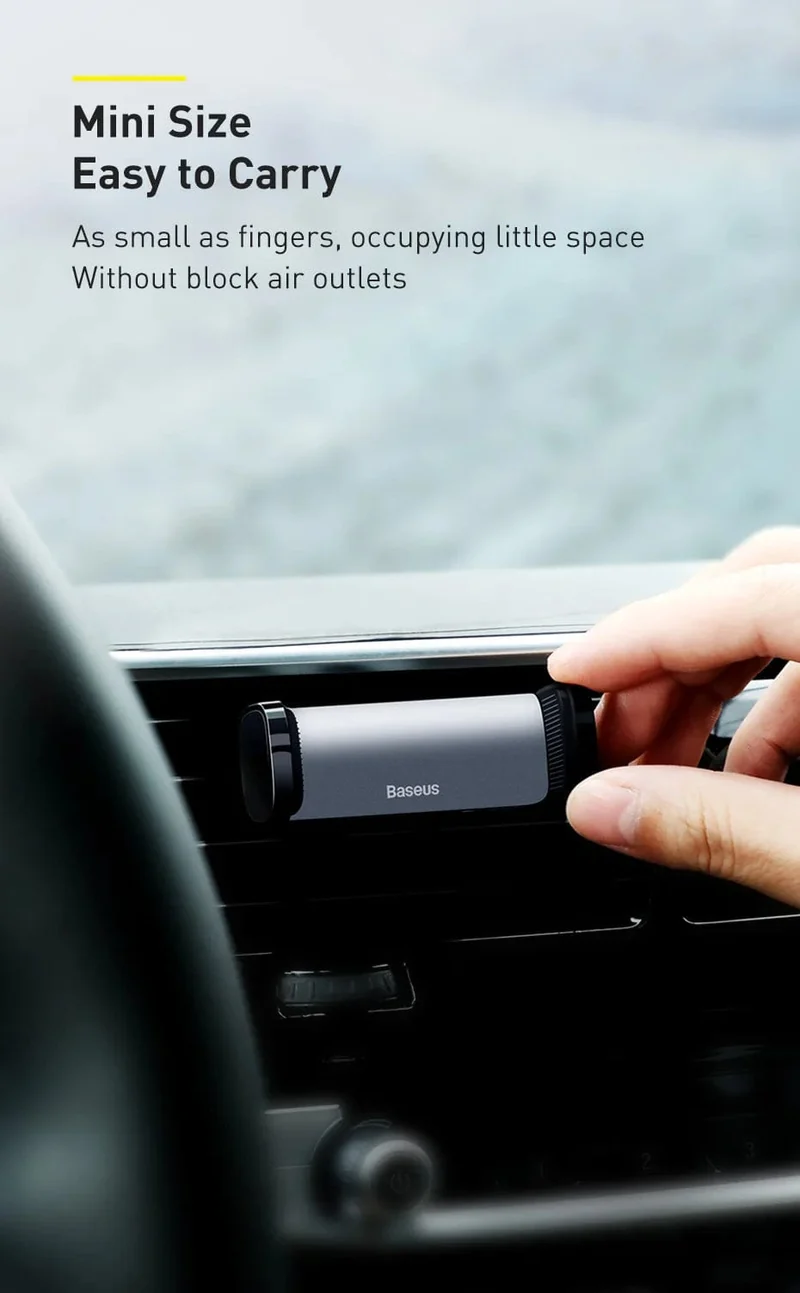 Baseus Autotelefonhalter für iPhone 14 13 Pro Samsung S22 Xiaomi Huawei Auto-Entlüftungshalterung Smartphone GPS-Unterstützungsständer
