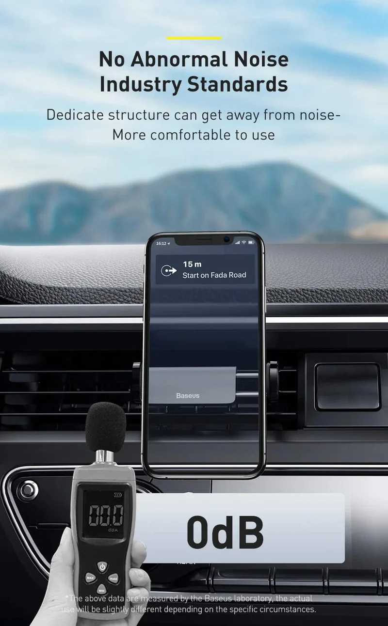 Baseus Autotelefonhalter für iPhone 14 13 Pro Samsung S22 Xiaomi Huawei Auto-Entlüftungshalterung Smartphone GPS-Unterstützungsständer