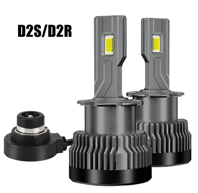 2PCS 30000LM D1S D3S Scheinwerfer 35W D2S D2R D4S D4R D5S D8S LED Canbus Lampen Auto LED Lichter birne Für Auto Lichter 6000K Plug & Play