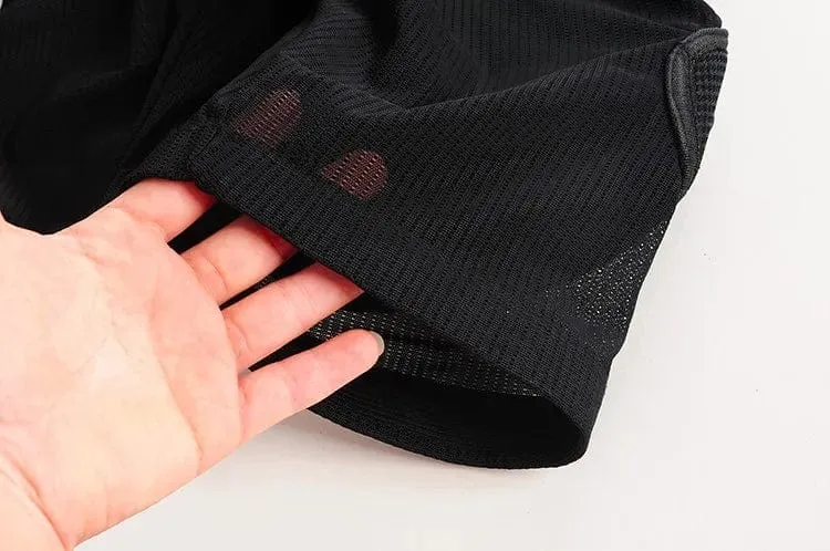 SULAITE Motorrad-Panzerhose, Motocross-Hose, lange Rüstung, Knie- und Hüftschutz, Shorts für Motorradfahren und Rennausrüstung