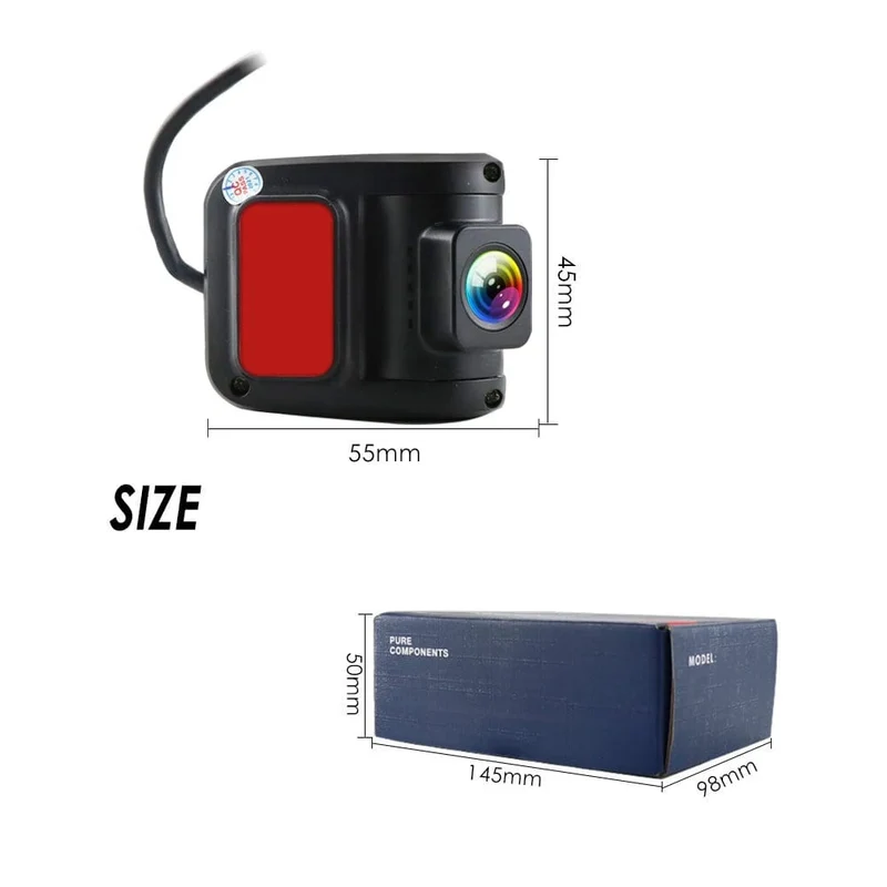 AHD Auto DVR Digital Video Recorder Front USB Kamera CMOS für Android Auto GPS Multimedia-Player Stereo