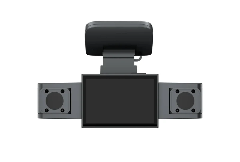 3-Kanal-Dashcam-Videorecorder, drei Objektive, Autokamera mit Rückansicht DVR, 24-Stunden-Parkmonitor, Black Box, Autozubehör
