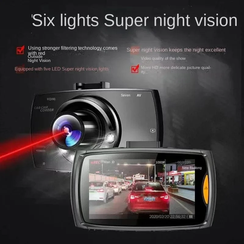1080P Dashcam für Autos Mini Kamera Auto DVR Video Recorder Frontkamera für Fahrzeug Black Box Nachtsicht Autozubehör