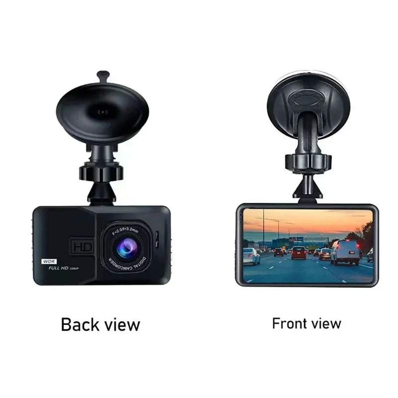 XUSHIDZ NEU 1080P HD Dashkamera Loop-Aufnahme Auto Fahrzeug DVR Videorecorder Dashcam Nachtsicht 24h Parkmonitor G-Sensor