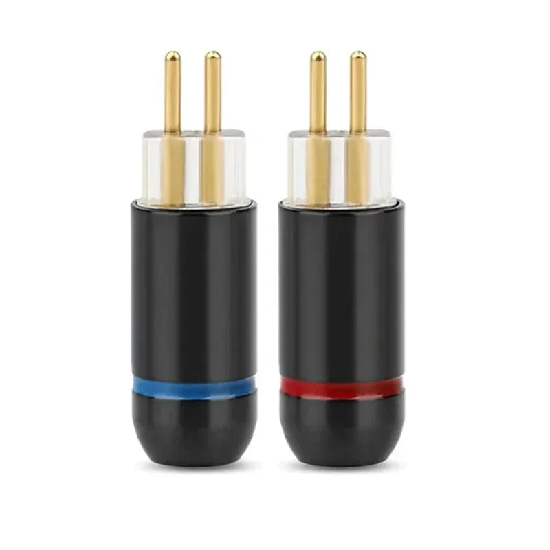 DIY 2 Pin 0.78mm Stecker Audio Stecker Kopfhörer Terminal Für Löten W4R UM3X UE18 JH16 ES3 Kopfhörer Unterhaltungselektronik