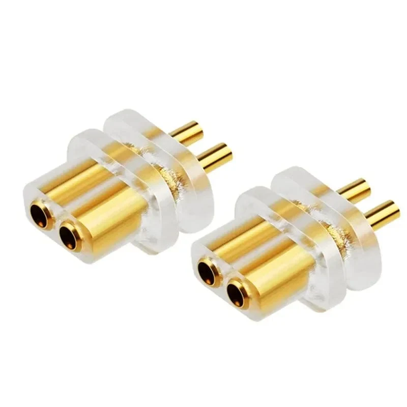 2-poliger 0.7 mm 0.8 mm Stecker, flach, konvex, konkav, Doppelnadel, 0.78 mm Anschlussbuchse, Kopfhörerstecker, Unterhaltungselektronik