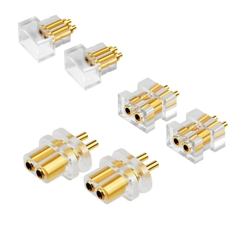 2-poliger 0.7 mm 0.8 mm Stecker, flach, konvex, konkav, Doppelnadel, 0.78 mm Anschlussbuchse, Kopfhörerstecker, Unterhaltungselektronik