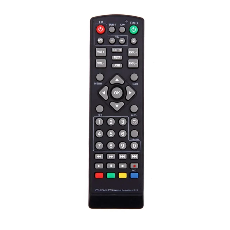 Haushalts-TV-DVD-Fernbedienung Haushalts-Essential-Zubehör für DVB-T2 Universal-Unterhaltungselektronik-Teile