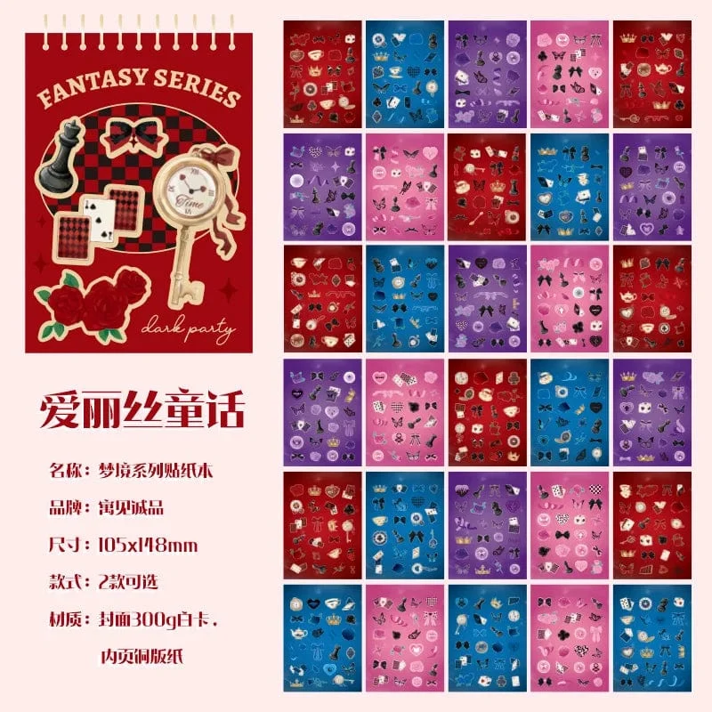 30 Blatt Premium Hologramm Stickerbuch im koreanischen Stil, glänzend, süß, für Scrapbooking, Journaling, Fotokarten, Dekoration, Toploader-Deko
