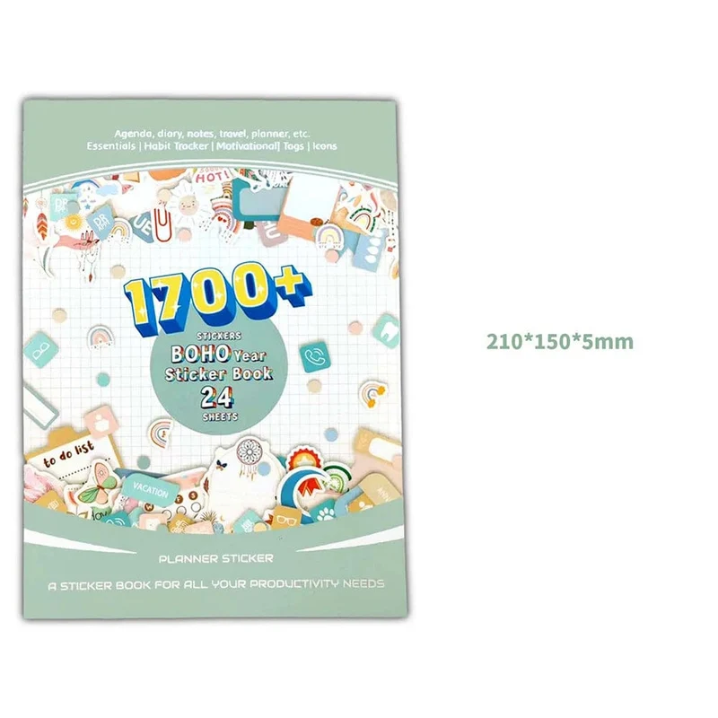 Tag/Woche/Monat Planer Aufkleber Buch DIY Scrapbooking Tagebuch Handbuch Dekorative Material Aufkleber Schreibwaren