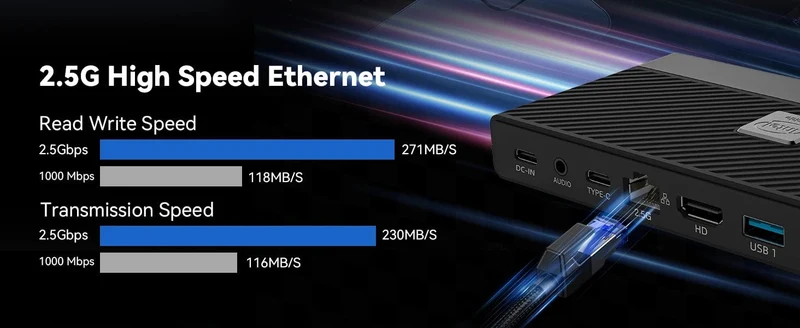 MOREFINE M6 Mini-PC 12. Generation Intel N100/N200 Windows 11Pro DDR5 2933 MHz NVMe SSD Taschencomputer PC HDMI2.0 4K@60Hz WiFi 6 BT5.2