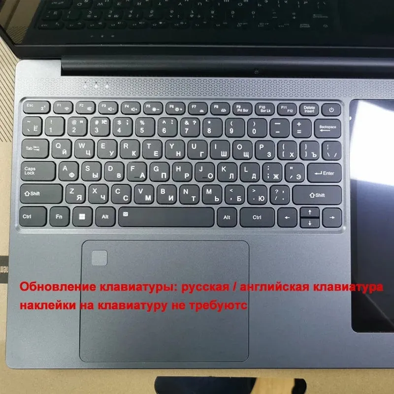 15.6"+7" Dual-Screen-Laptop Intel Celeron N100 32GB 16GB DDR4 RGB-Tastatur mit Hintergrundbeleuchtung Computer Notebook Laptops Touchscreen