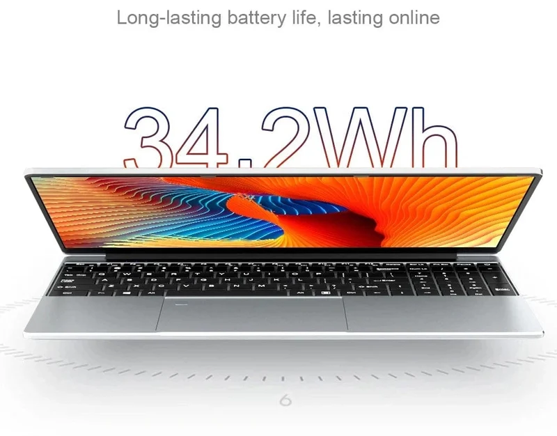 Fingerprint UnIock Notebook Windows 11 Pro 15.6 zoll Laptop Computer PC Gamer Intel Core i7 8500Y Büro Studie Gaming Laptops i7