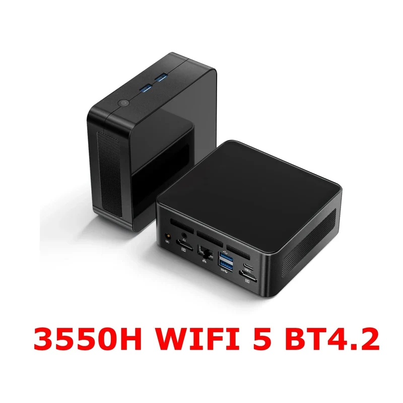 Chatreey AN2P Mini-PC AMD Ryzen 5 5625U 3550H Gaming-Desktop-Computer M.2 NVME SSD 2xDDR4-Steckplatz WIFI6