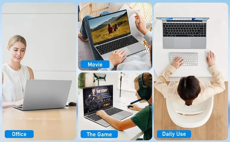 Laptops Tragbares i9-Notebook Windows 11 14.1-Zoll-Laptop-Computer PC Gamer Intel Core i9 8950HK Büro-Studien-Gaming-Laptops