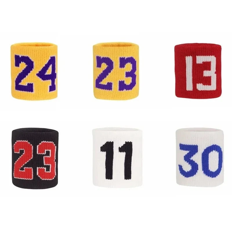 1PC Professionelle Basketball Sport Armbänder Fitness Schweißband Hand Handgelenk Unterstützung Klammer Wraps Badminton Tennis Baumwolle Hand Band