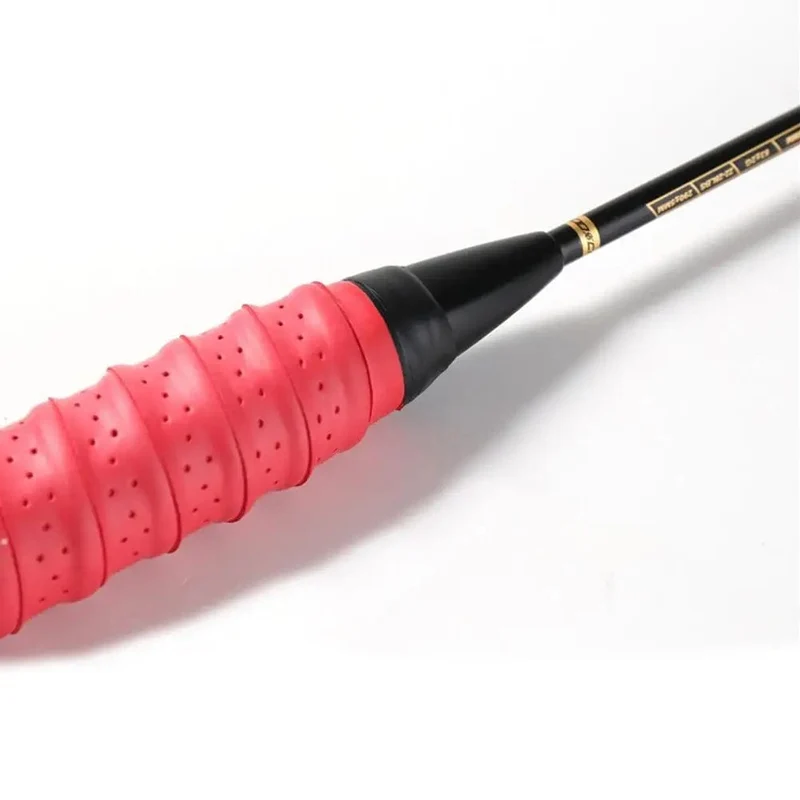 Heißer Badminton Schläger Schweißband Badminton Grip Atmungsaktiv Anti-slip Sport Über Grip Schweißband Für Tennis Badminton Angelrute