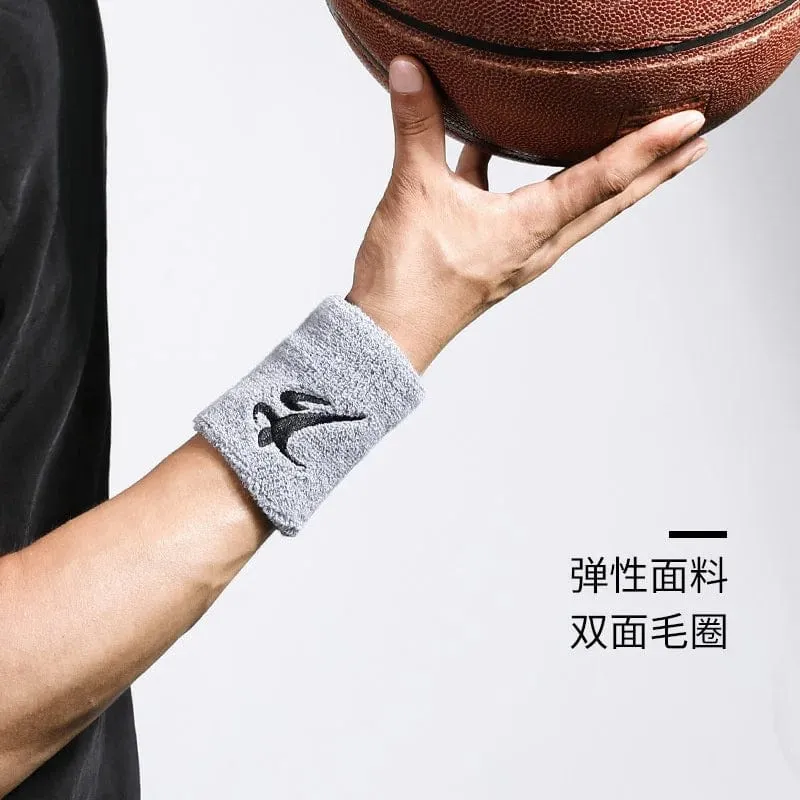 1 STÜCKE Bunte Unisex Sport Schweißband Armband Baumwolle Handgelenkschutz Laufen Badminton Basketball Klammer Frottee Schweißband