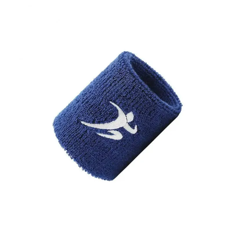 1 STÜCKE Bunte Unisex Sport Schweißband Armband Baumwolle Handgelenkschutz Laufen Badminton Basketball Klammer Frottee Schweißband