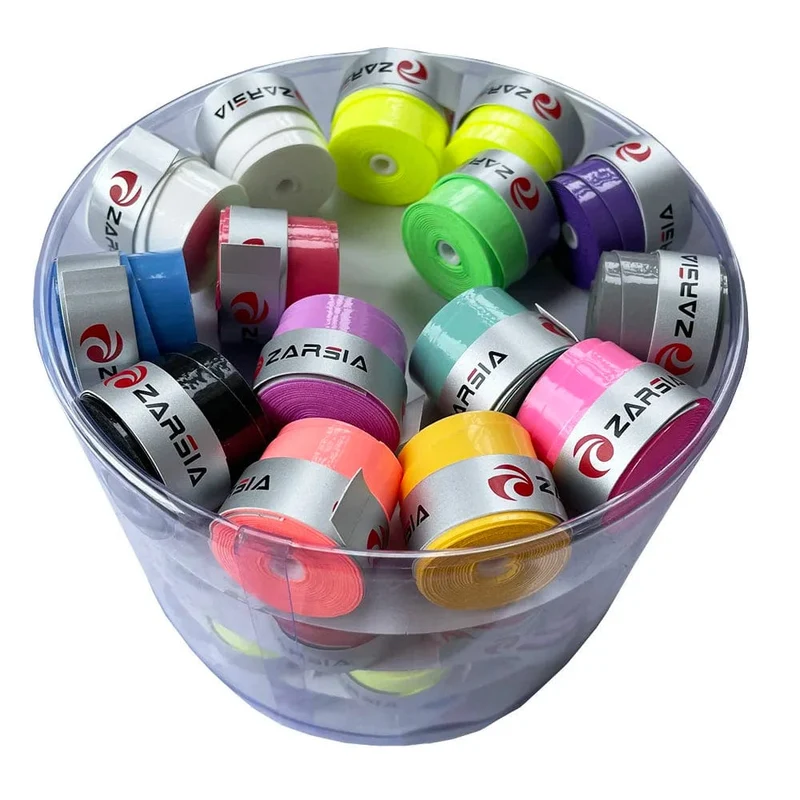 60 stücke ZARSIA NEUE GM klebrig Anti-skid Tennis Schläger Grip Schweiß Badminton Griffe tennis schläger griffbänder