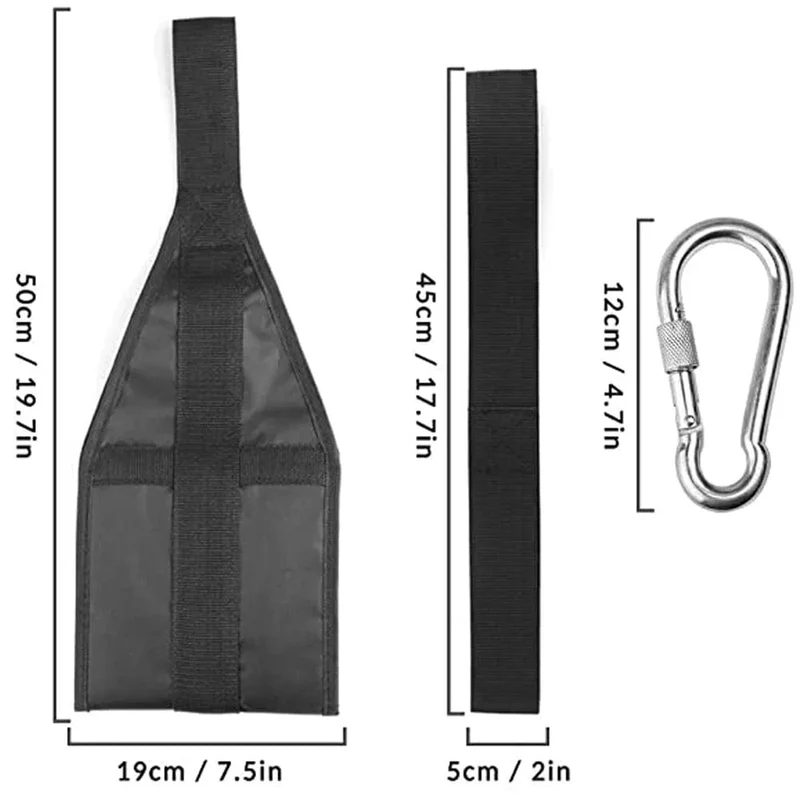 AB Sling Straps Suspension Pull Up Schwerer Hängegürtel Muskeltraining Unterstützung Beinheben Übungen Fitnessgeräte für das Heim-Fitnessstudio