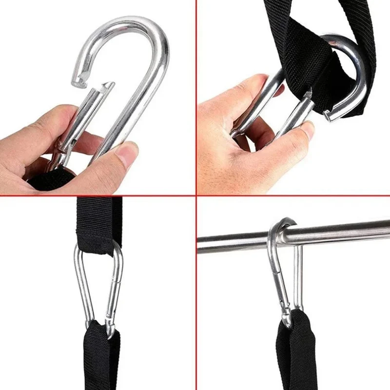 AB Sling Straps Suspension Pull Up Schwerer Hängegürtel Muskeltraining Unterstützung Beinheben Übungen Fitnessgeräte für das Heim-Fitnessstudio