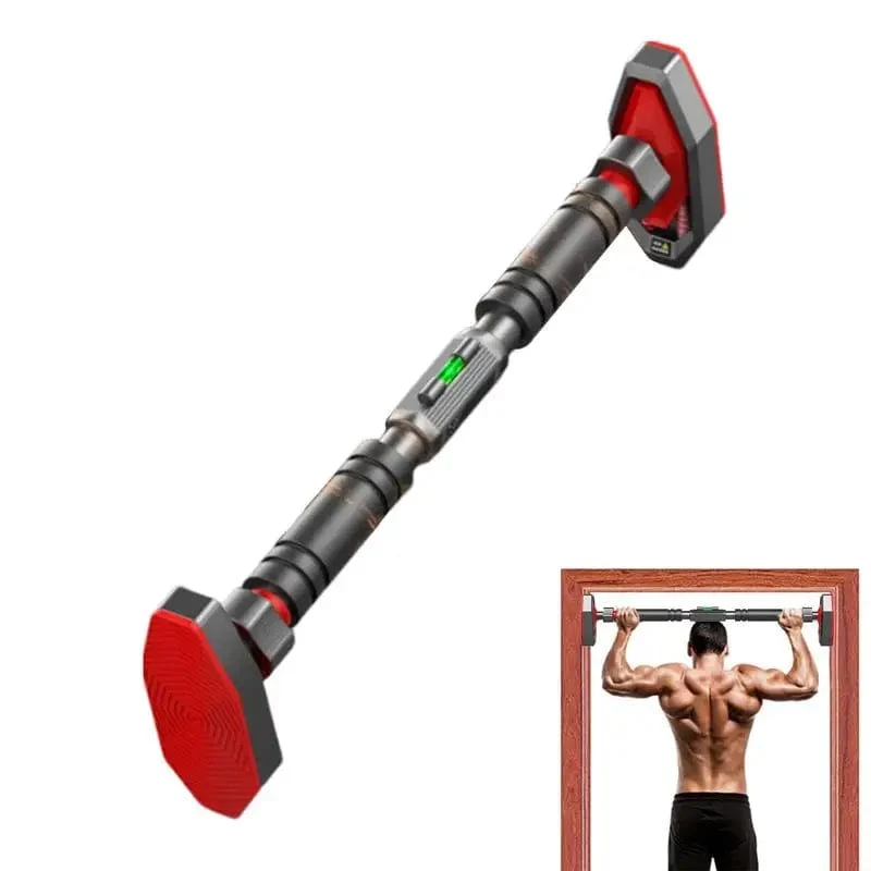 Tür-Klimmzugstange, Training, Teleskop-Klimmzugstange für Zuhause, Fitness-Trainingsstange, Klimmzugstange, Heim-Klimmzugstange, Trainingsgeräte