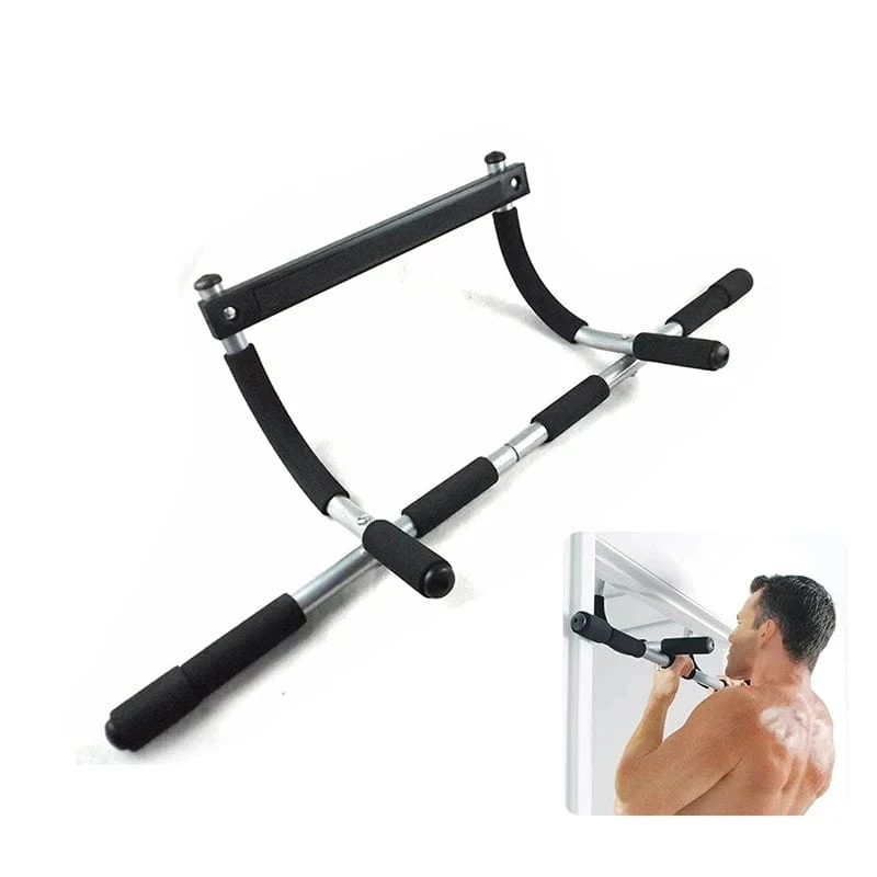 Verstellbarer Indoor-Fitness-Türrahmen, multifunktionale Tür-Klimmzugstange, Wand-Klimmzugstange, horizontale Stange, Heim-Fitnessgeräte
