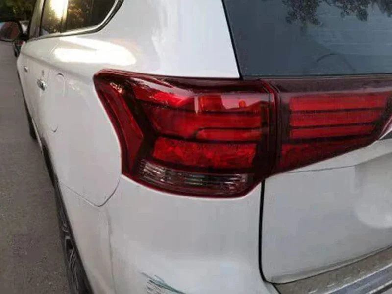 LED Hinten Schwanz Licht Für Mitsubishi Outlander PHEV 2016 2017 2018 2019 2020 2021 Für Auto Signal Bremse Lampe Stoßstange warnung Licht