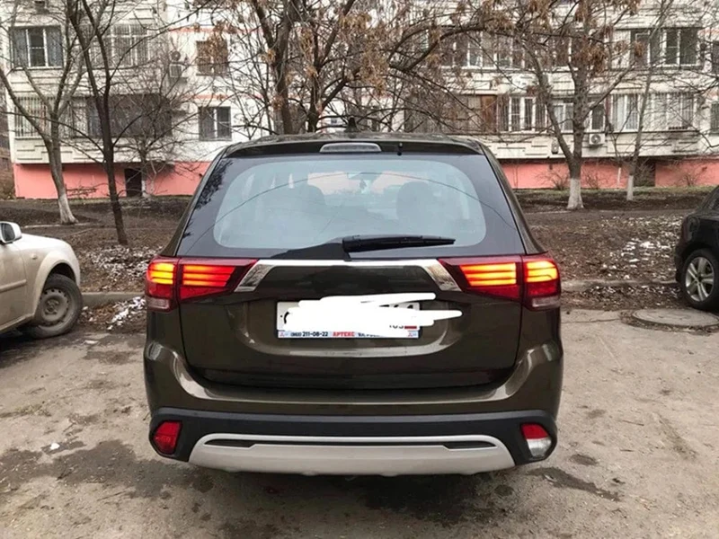 LED Hinten Schwanz Licht Für Mitsubishi Outlander PHEV 2016 2017 2018 2019 2020 2021 Für Auto Signal Bremse Lampe Stoßstange warnung Licht
