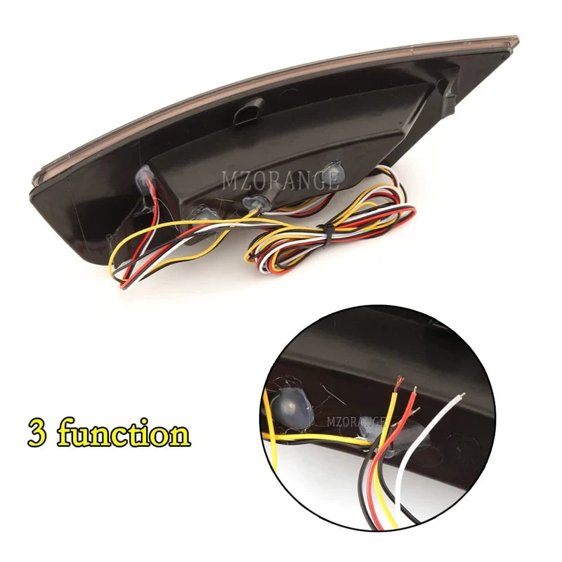 2 stücke LED Hinten Stoßstange Reflektor Licht Für Ford Focus 2 MK2 Fließheck Ecosport Escape Kuga 2009-2020 Hinten signal Nebel Lampe