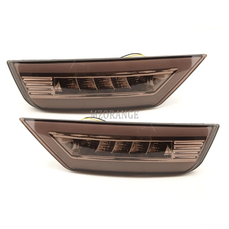 2 stücke LED Hinten Stoßstange Reflektor Licht Für Ford Focus 2 MK2 Fließheck Ecosport Escape Kuga 2009-2020 Hinten signal Nebel Lampe