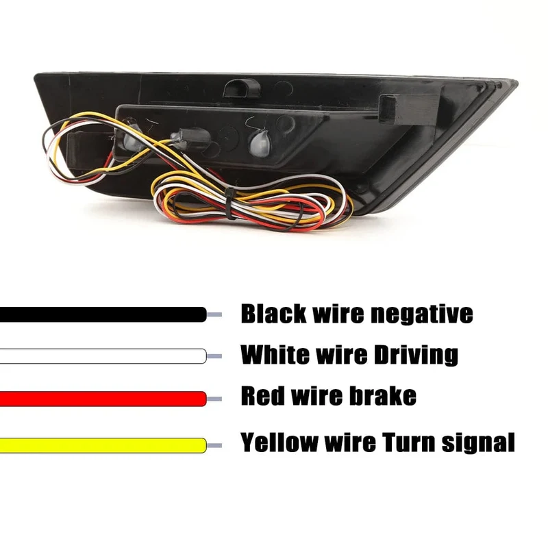 2 stücke LED Hinten Stoßstange Reflektor Licht Für Ford Focus 2 MK2 Fließheck Ecosport Escape Kuga 2009-2020 Hinten signal Nebel Lampe