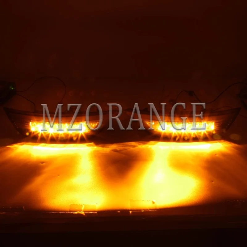 2 stücke LED Hinten Stoßstange Reflektor Licht Für Ford Focus 2 MK2 Fließheck Ecosport Escape Kuga 2009-2020 Hinten signal Nebel Lampe