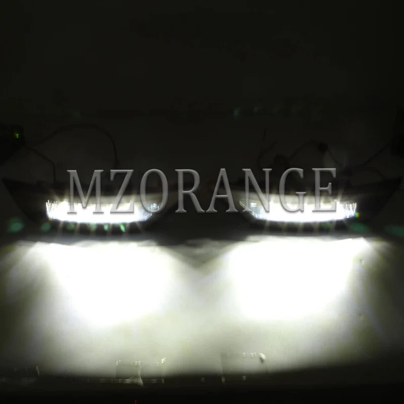 2 stücke LED Hinten Stoßstange Reflektor Licht Für Ford Focus 2 MK2 Fließheck Ecosport Escape Kuga 2009-2020 Hinten signal Nebel Lampe