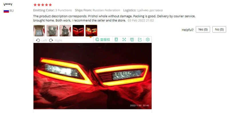 2 stücke LED Hinten Stoßstange Reflektor Licht Für Ford Focus 2 MK2 Fließheck Ecosport Escape Kuga 2009-2020 Hinten signal Nebel Lampe