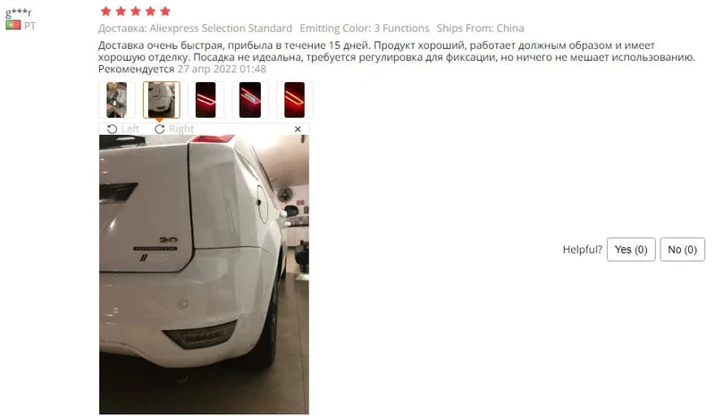 2 stücke LED Hinten Stoßstange Reflektor Licht Für Ford Focus 2 MK2 Fließheck Ecosport Escape Kuga 2009-2020 Hinten signal Nebel Lampe