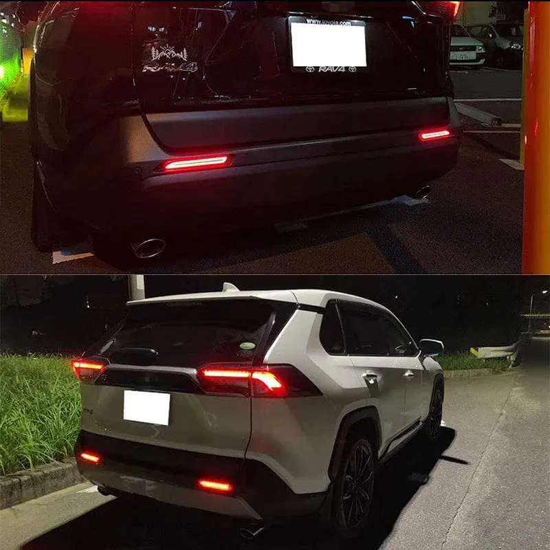 Stoßstangenreflektorleuchten für Toyota RAV4 Harrier Sienna EZ Alphard Aygo für Lexus GX470 RX300 5630 NX RC, Rücklicht/Bremslicht, Nebelschlussleuchte