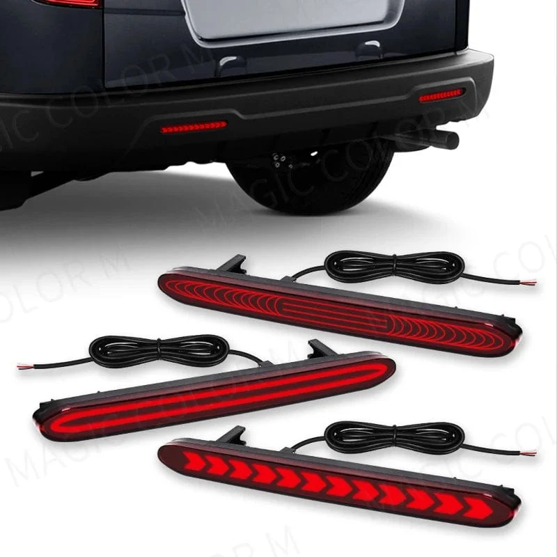Für Honda Accord Odyssey CR-V Acura TSX Element LED Heckstoßstangenreflektor Licht Blinker Warnung Autoteile Nebelbremslampe