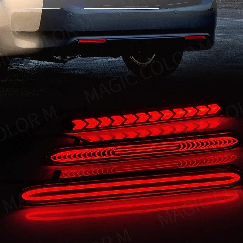 Für Honda Accord Odyssey CR-V Acura TSX Element LED Heckstoßstangenreflektor Licht Blinker Warnung Autoteile Nebelbremslampe