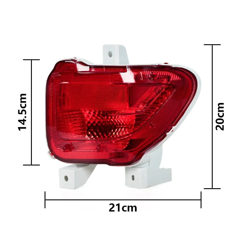 Für Toyota RAV4 2005-2012 Auto Heckstoßstange Schwanz Parkbremse Licht Erwärmung Signal Reflektor Lampenabdeckung Keine Lampe