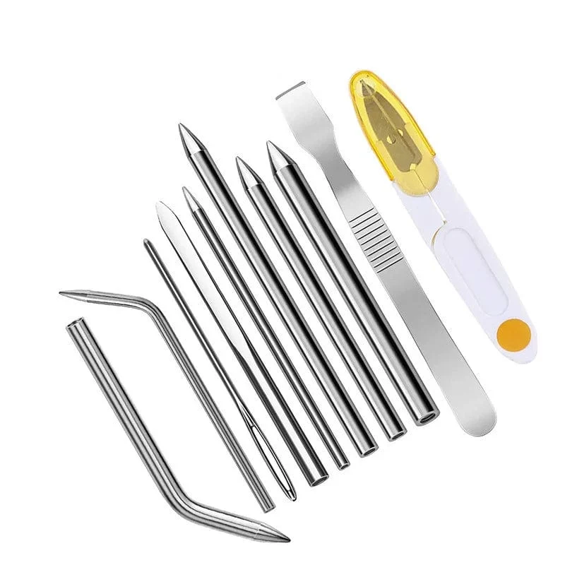 Paracord-Strickwerkzeug-Set, Aluminium, Fallschirmschnur, Nadeln, Armbänder, DIY-Webwerkzeug, Regenschirmseil
