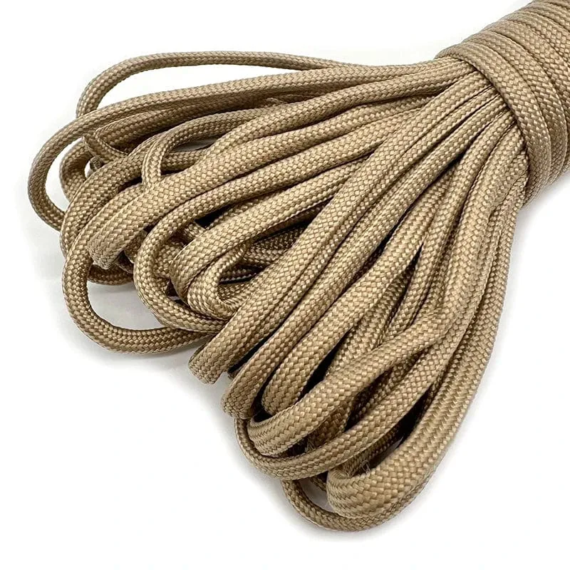 550 Paracord Outdoor Camping 5 15 30 M Dia.4mm Für Überleben Lanyard Fallschirm Seil Wandern Zelt Zubehör 7 Kerne Schnur 4 Größe