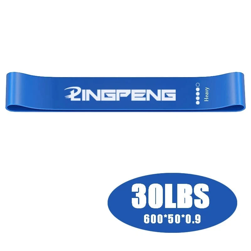 LINGPENG Widerstandsband-Set für Damen und Herren, 5 elastische Bänder mit unterschiedlichen Widerstandsstufen für lange Trainingseinheiten im Heim-Fitnessstudio