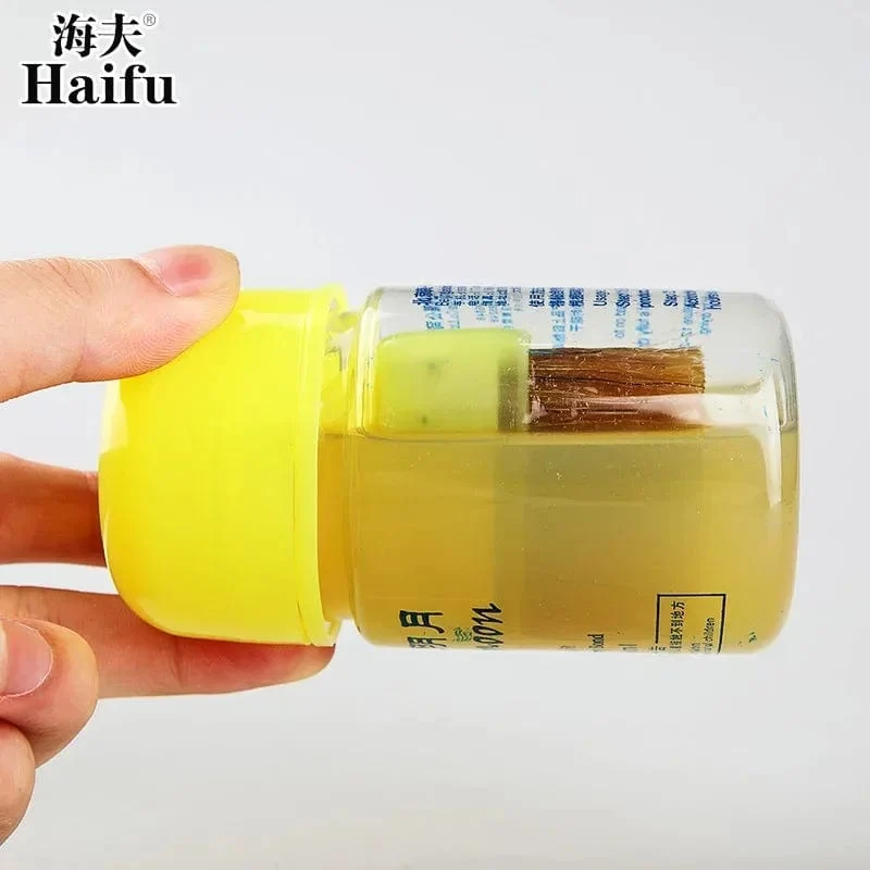 Haifu Sea Moon Tischtennis Performance Booster National Gelb Schwarz Weiß Ping Pong Löslichkeit Bond Oil VOC Tune 120ml