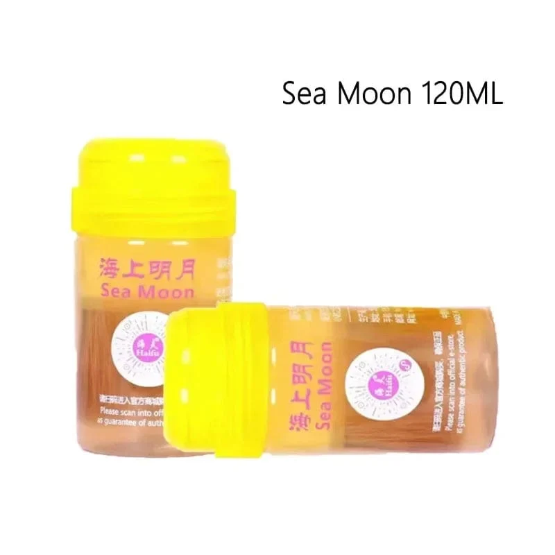 Haifu Sea Moon Tischtennis Performance Booster National Gelb Schwarz Weiß Ping Pong Löslichkeit Bond Oil VOC Tune 120ml