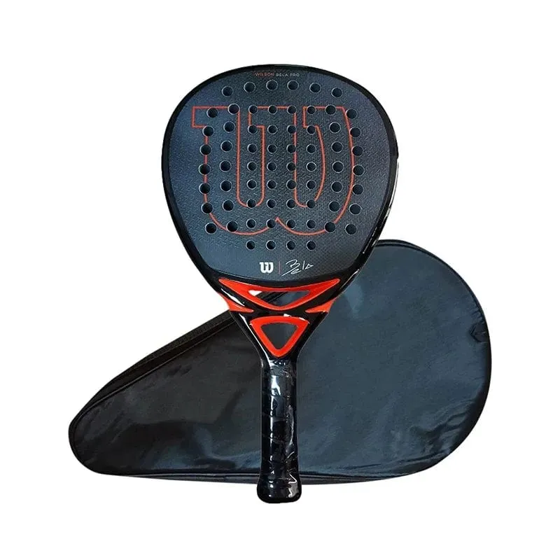 Neuer Pala Padel-Tennisschläger mit weicher Oberfläche aus Karbonfaser, leichter und modischer EVA-Sportschläger, Outdoor-Ausrüstung