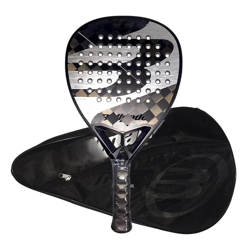 Neuer Pala Padel-Tennisschläger mit weicher Oberfläche aus Karbonfaser, leichter und modischer EVA-Sportschläger, Outdoor-Ausrüstung